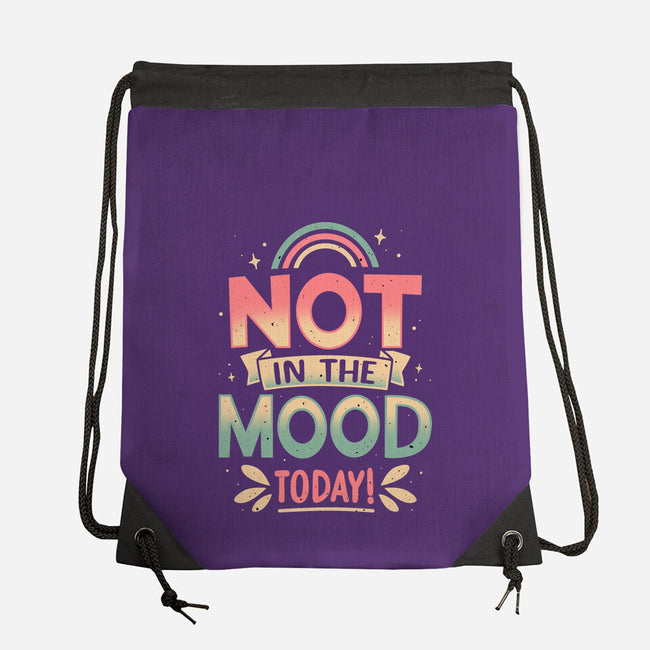 Not Today Nope-None-Drawstring-Bag-retrodivision