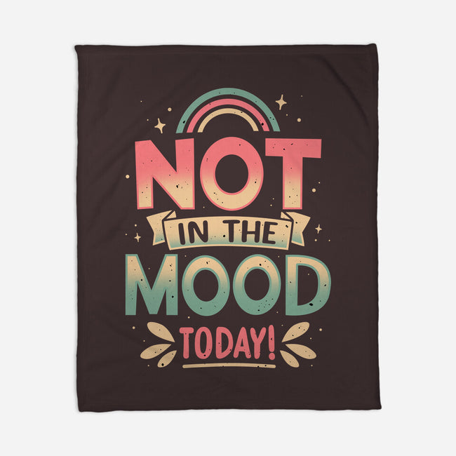 Not Today Nope-None-Fleece-Blanket-retrodivision