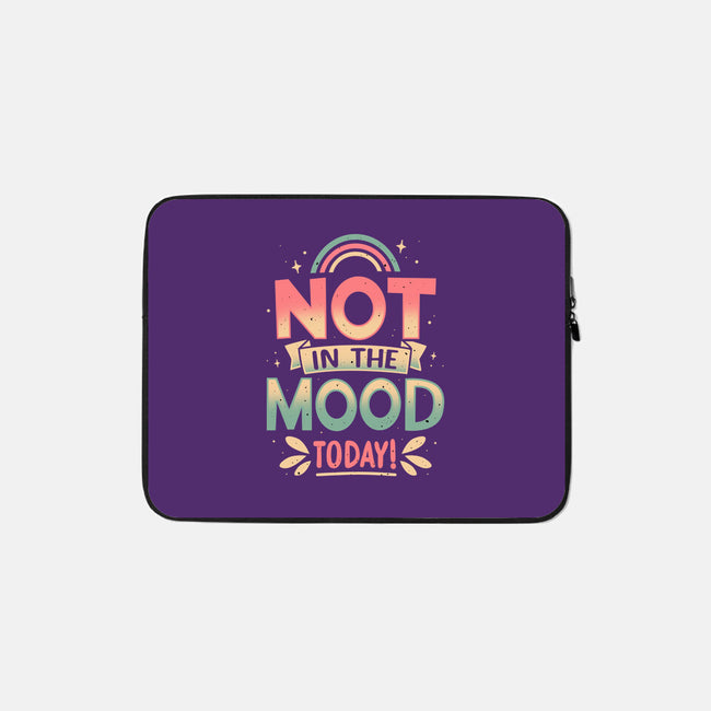 Not Today Nope-None-Zippered-Laptop Sleeve-retrodivision