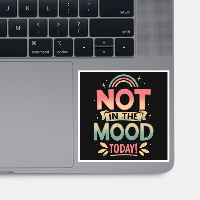 Not Today Nope-None-Glossy-Sticker-retrodivision