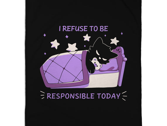 I Refuse To Be Responsible