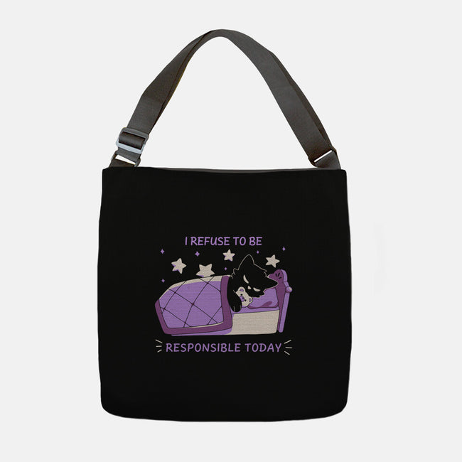 I Refuse To Be Responsible-None-Adjustable Tote-Bag-yumie