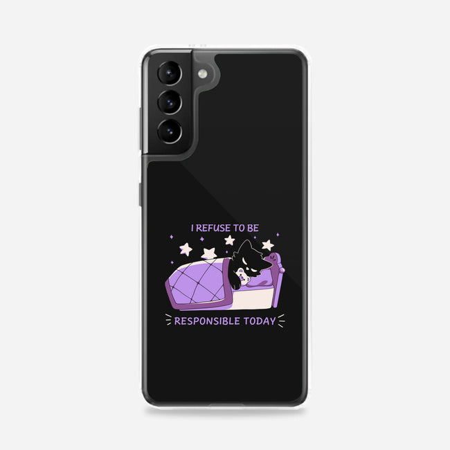 I Refuse To Be Responsible-Samsung-Snap-Phone Case-yumie