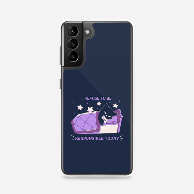 I Refuse To Be Responsible-Samsung-Snap-Phone Case-yumie