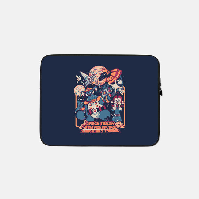 Space Trash Adventure-None-Zippered-Laptop Sleeve-Estudio Horta