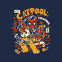 Catpool-Womens-V-Neck-Tee-yumie