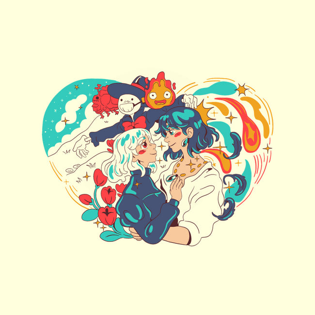 Moving Castle-None-Removable Cover w Insert-Throw Pillow-yumie