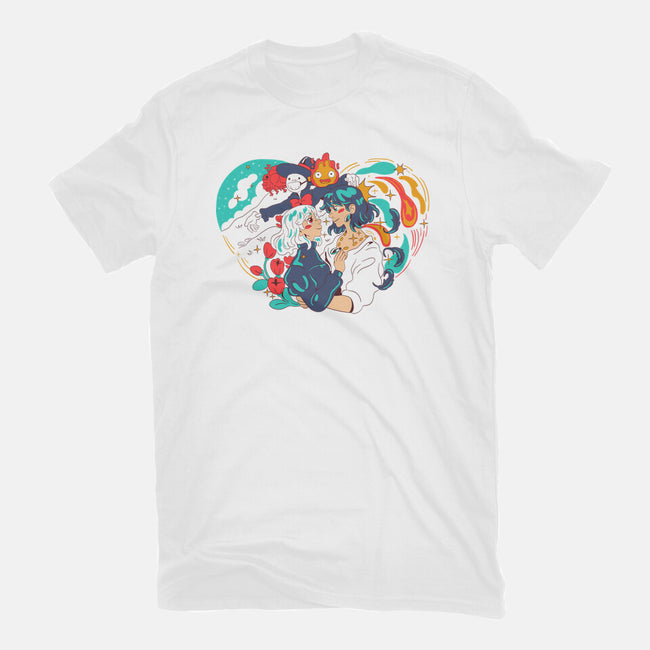 Moving Castle-Womens-Basic-Tee-yumie