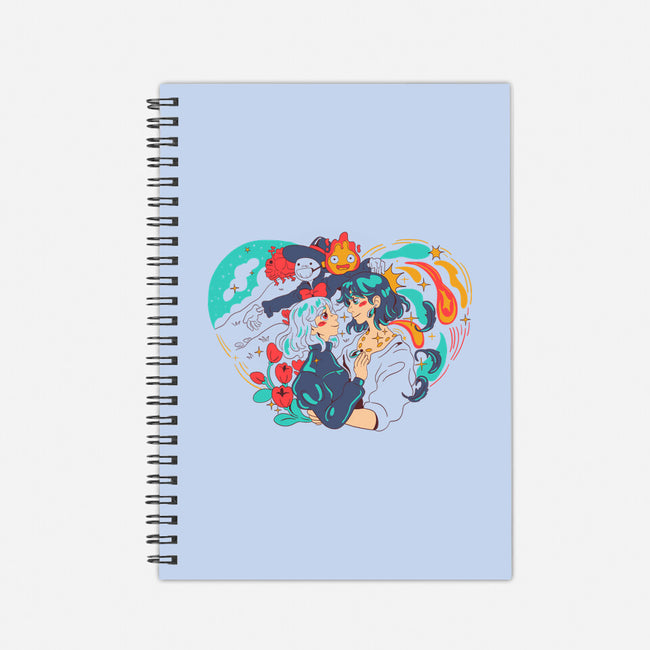 Moving Castle-None-Dot Grid-Notebook-yumie