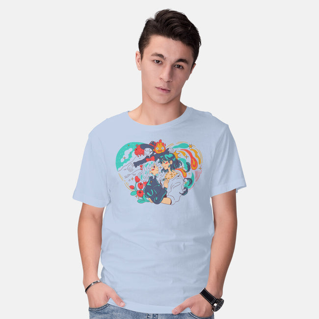 Moving Castle-Mens-Basic-Tee-yumie