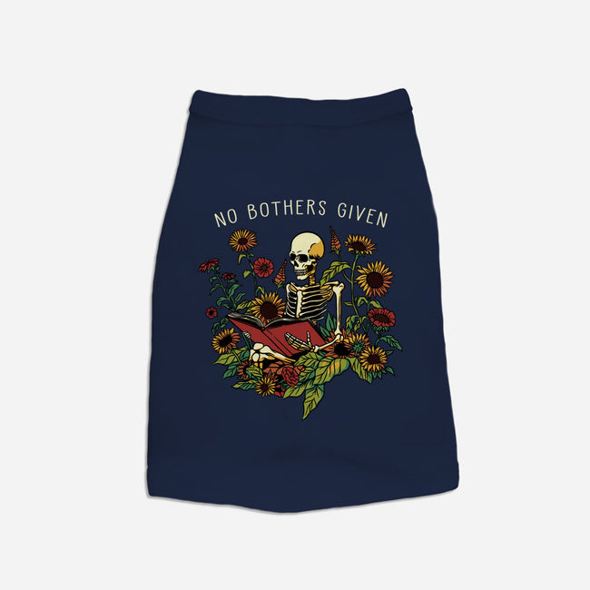 No Bothers Given-Dog-Basic-Pet Tank-tobefonseca