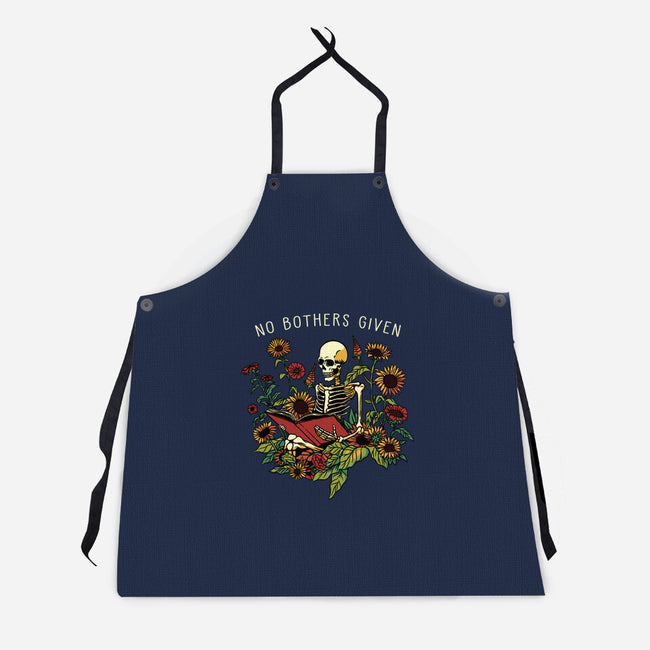 No Bothers Given-Unisex-Kitchen-Apron-tobefonseca