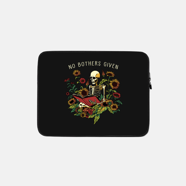 No Bothers Given-None-Zippered-Laptop Sleeve-tobefonseca