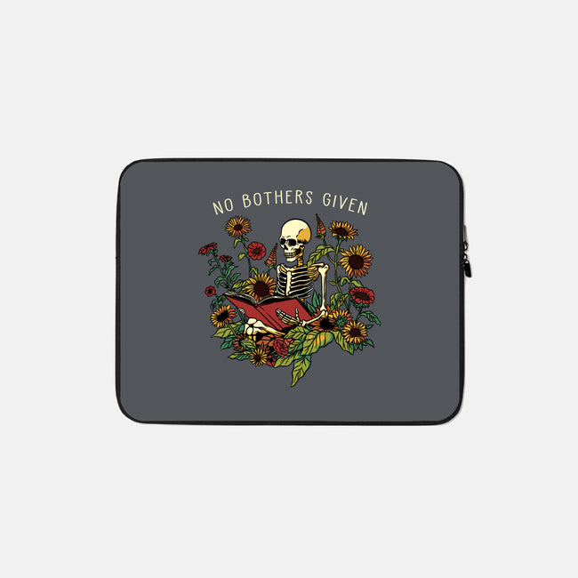 No Bothers Given-None-Zippered-Laptop Sleeve-tobefonseca