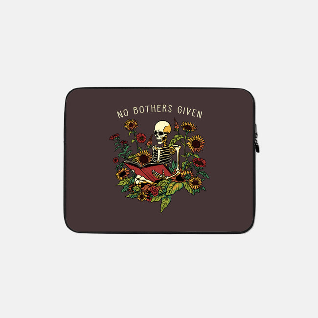 No Bothers Given-None-Zippered-Laptop Sleeve-tobefonseca