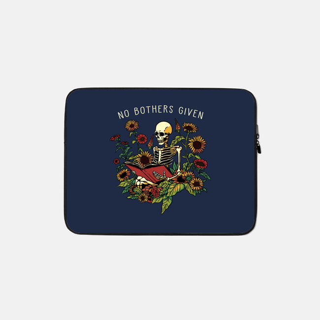 No Bothers Given-None-Zippered-Laptop Sleeve-tobefonseca