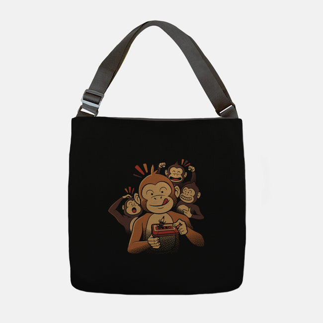 Monkey Business-None-Adjustable Tote-Bag-tobefonseca