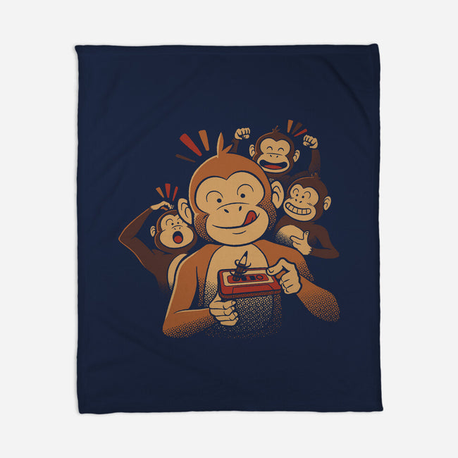 Monkey Business-None-Fleece-Blanket-tobefonseca