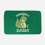 Old People Dinosaur-None-Memory Foam-Bath Mat-tobefonseca