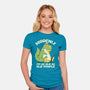 Old People Dinosaur-Womens-Fitted-Tee-tobefonseca