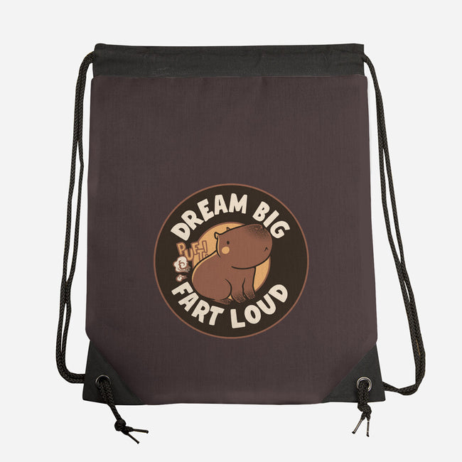 Dream Big Fart Loud-None-Drawstring-Bag-tobefonseca