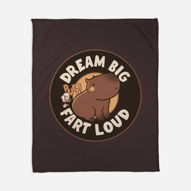 Dream Big Fart Loud-None-Fleece-Blanket-tobefonseca