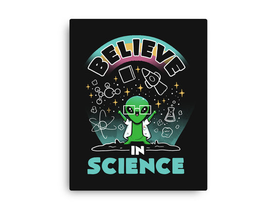 Believe In Science Alien