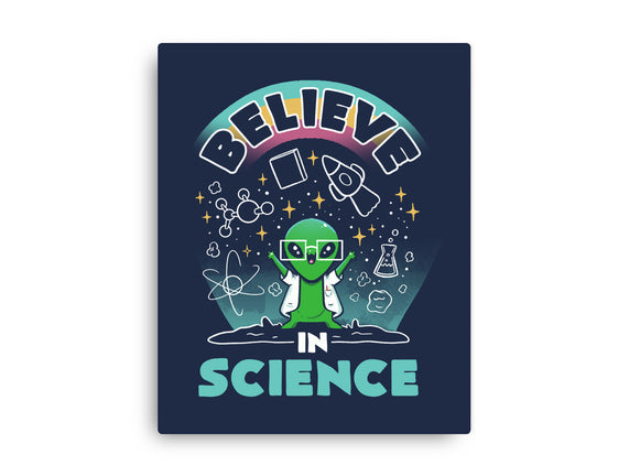 Believe In Science Alien