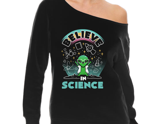 Believe In Science Alien