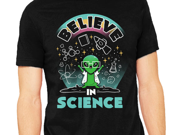 Believe In Science Alien