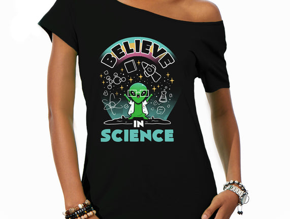 Believe In Science Alien