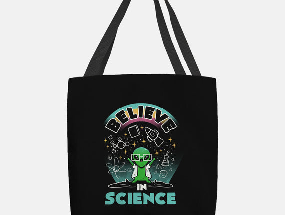 Believe In Science Alien