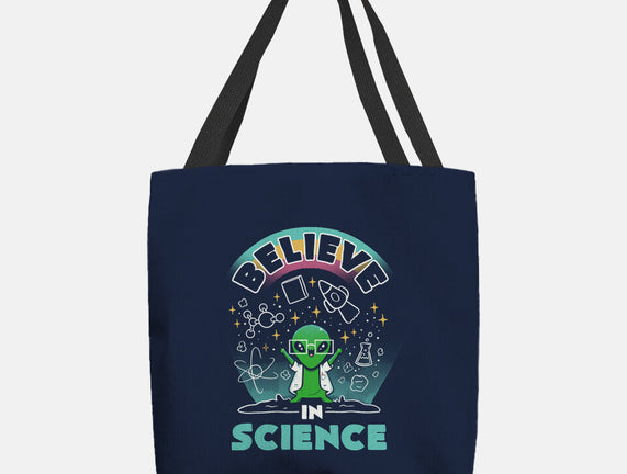 Believe In Science Alien