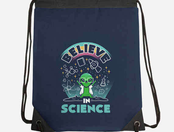 Believe In Science Alien