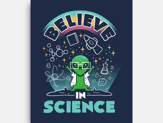 Believe In Science Alien