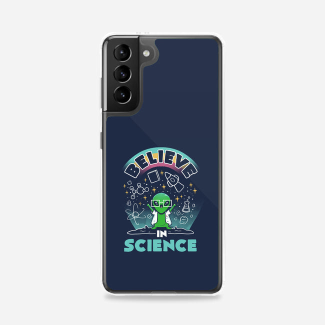 Believe In Science Alien-Samsung-Snap-Phone Case-tobefonseca