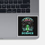 Believe In Science Alien-None-Glossy-Sticker-tobefonseca