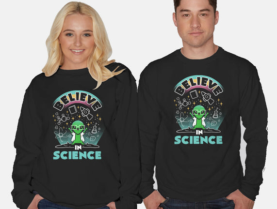 Believe In Science Alien