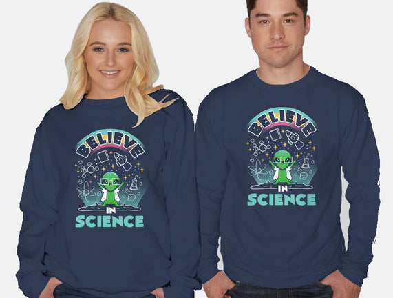 Believe In Science Alien