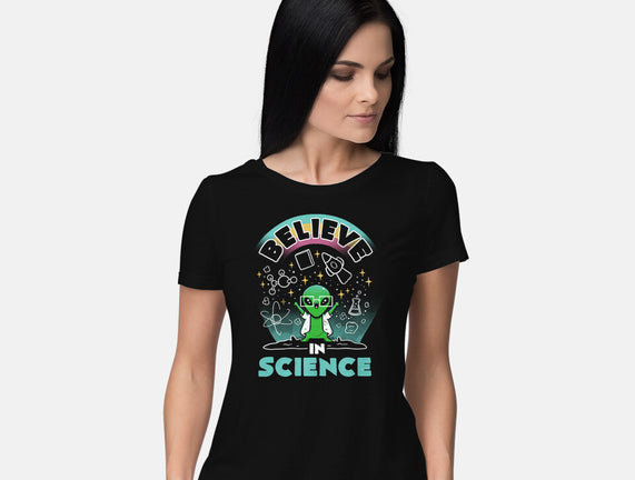 Believe In Science Alien