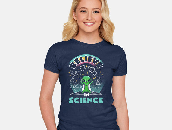 Believe In Science Alien