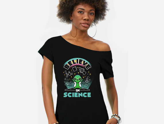 Believe In Science Alien