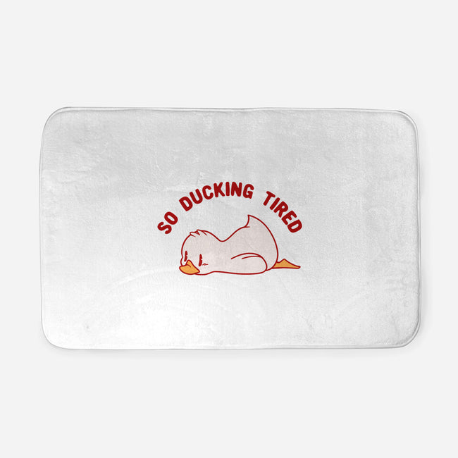 So Ducking Tired-None-Memory Foam-Bath Mat-tobefonseca