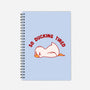 So Ducking Tired-None-Dot Grid-Notebook-tobefonseca