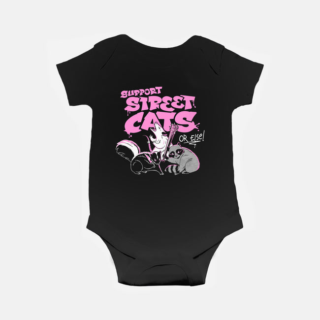 Support Street Cats Or Else-Baby-Basic-Onesie-tobefonseca