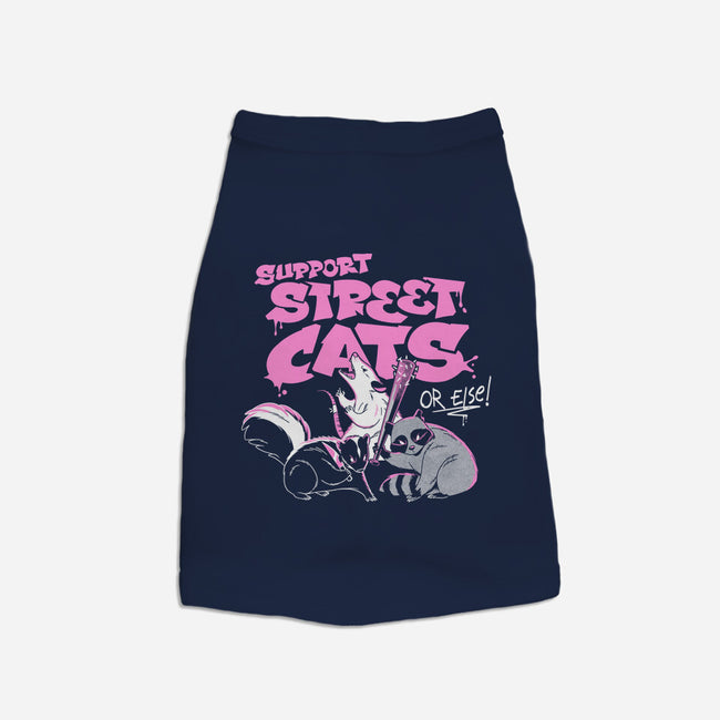 Support Street Cats Or Else-Cat-Basic-Pet Tank-tobefonseca