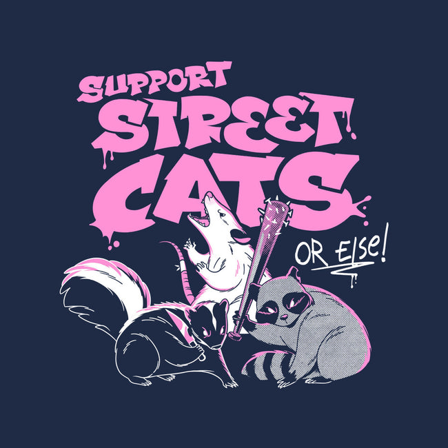 Support Street Cats Or Else-None-Drawstring-Bag-tobefonseca