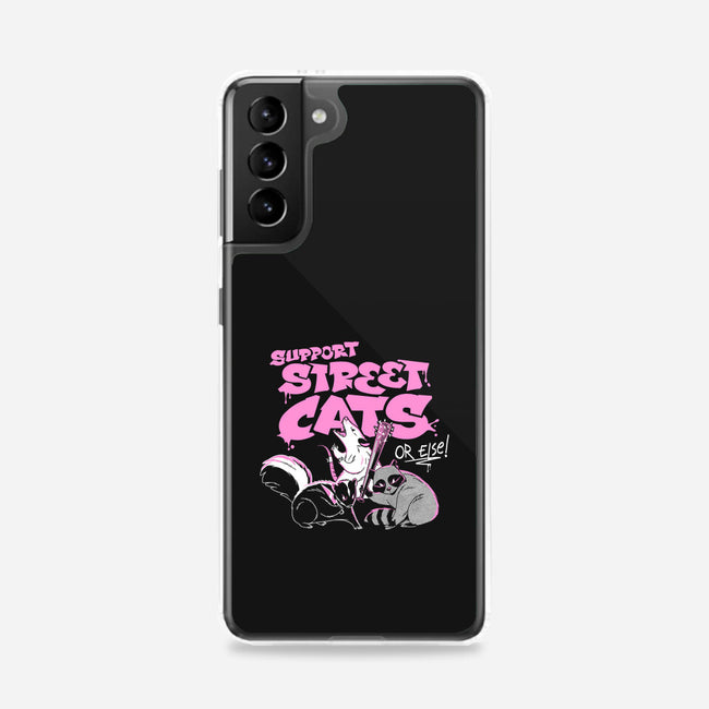 Support Street Cats Or Else-Samsung-Snap-Phone Case-tobefonseca