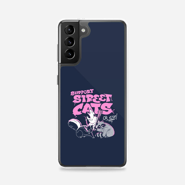 Support Street Cats Or Else-Samsung-Snap-Phone Case-tobefonseca