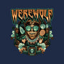 Punk Wolf-Womens-V-Neck-Tee-glitchygorilla